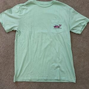 Vineyard Vines Green Short Sleeve Tee Casual Comfort